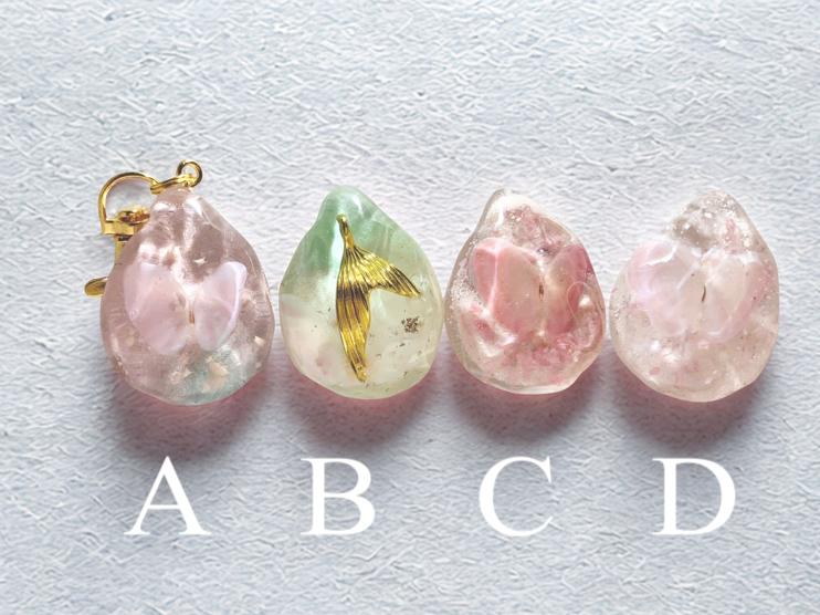 【送料無料】選べる桜貝の雫キーホルダー | 2枚目