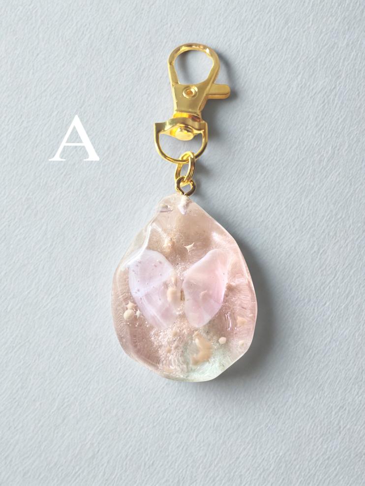 【送料無料】選べる桜貝の雫キーホルダー | 3枚目