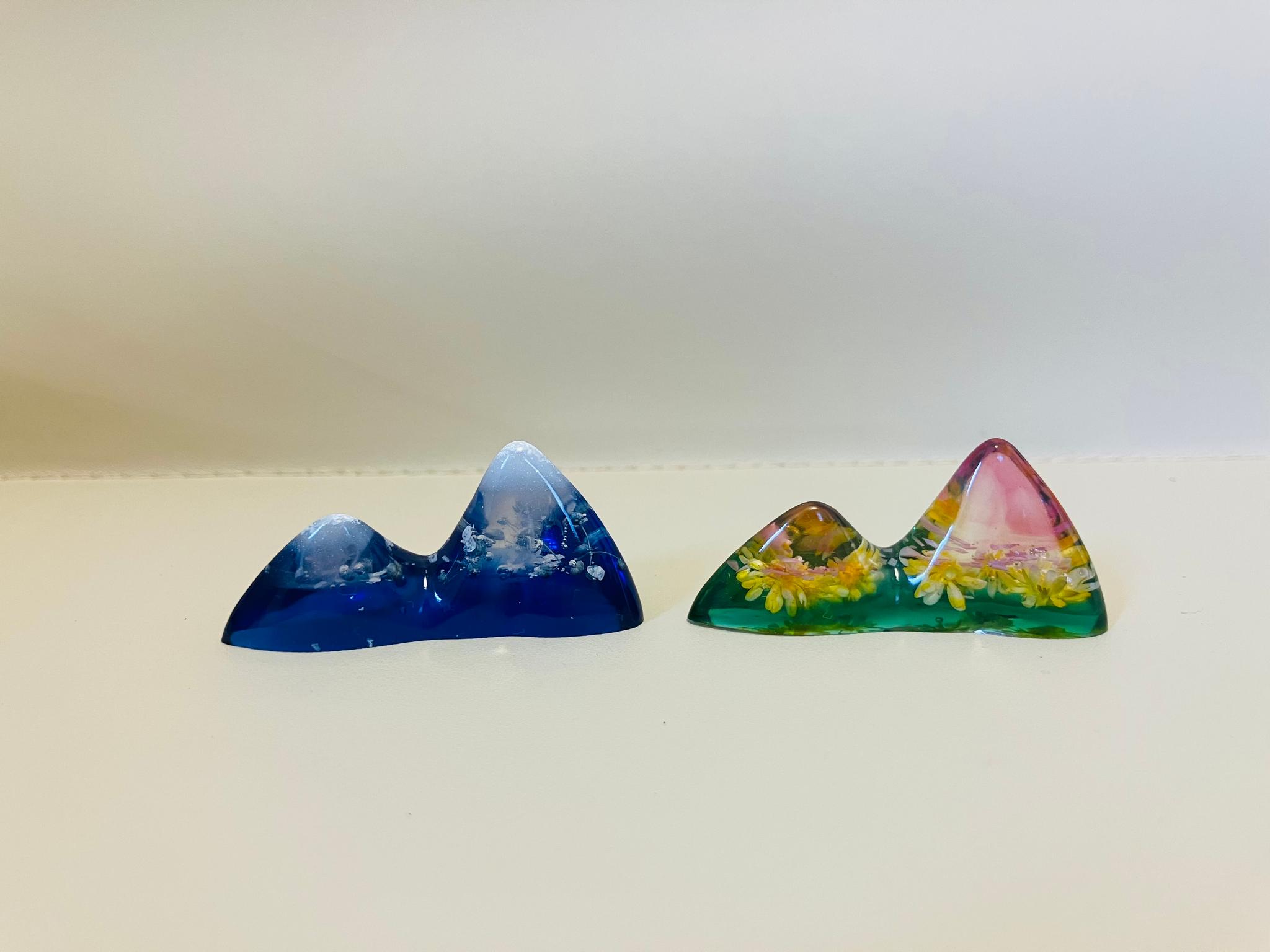 『福袋2026』山の箸置き　ペア（春と冬） | 2枚目