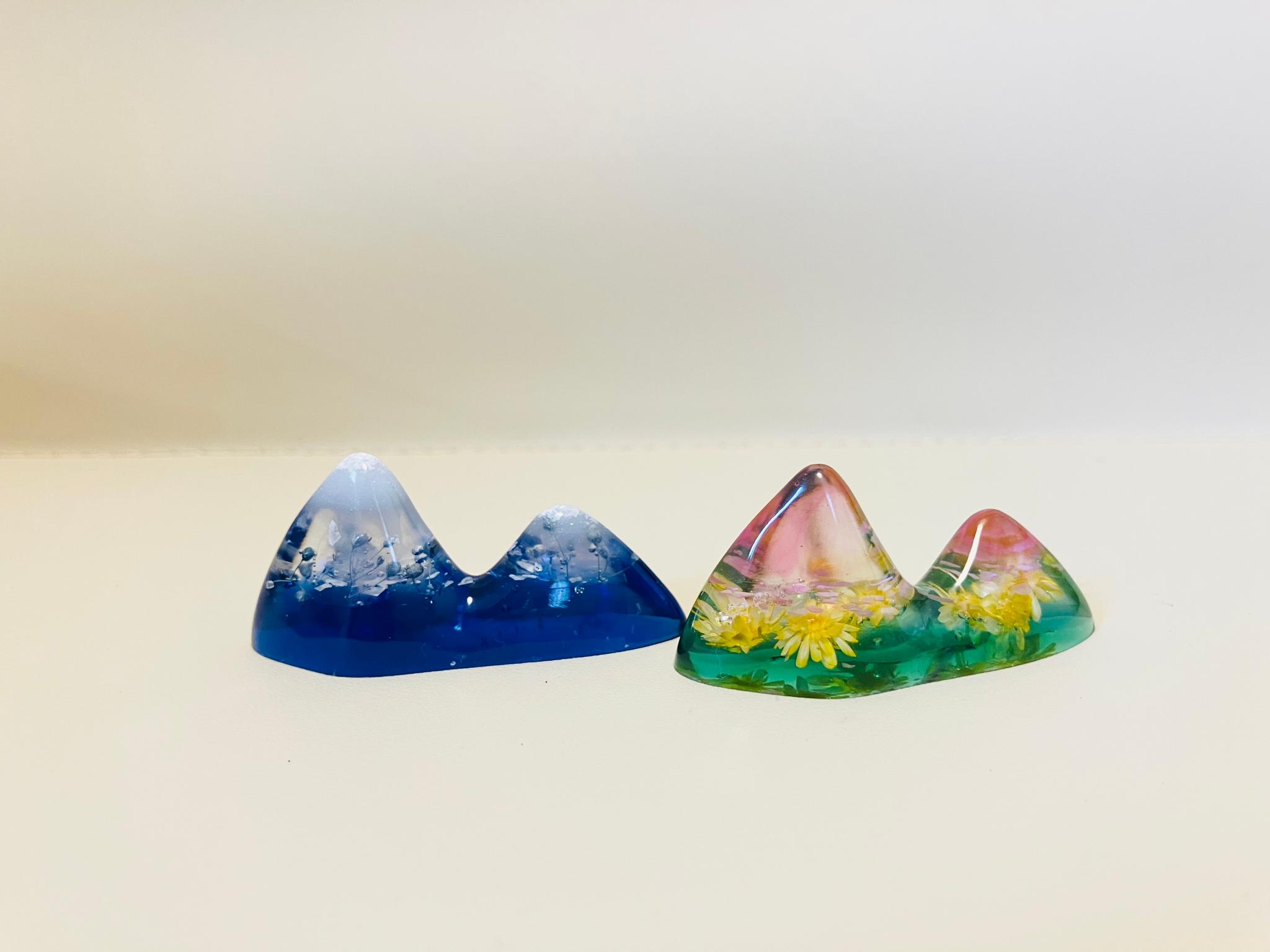 『福袋2026』山の箸置き　ペア（春と冬） | 3枚目