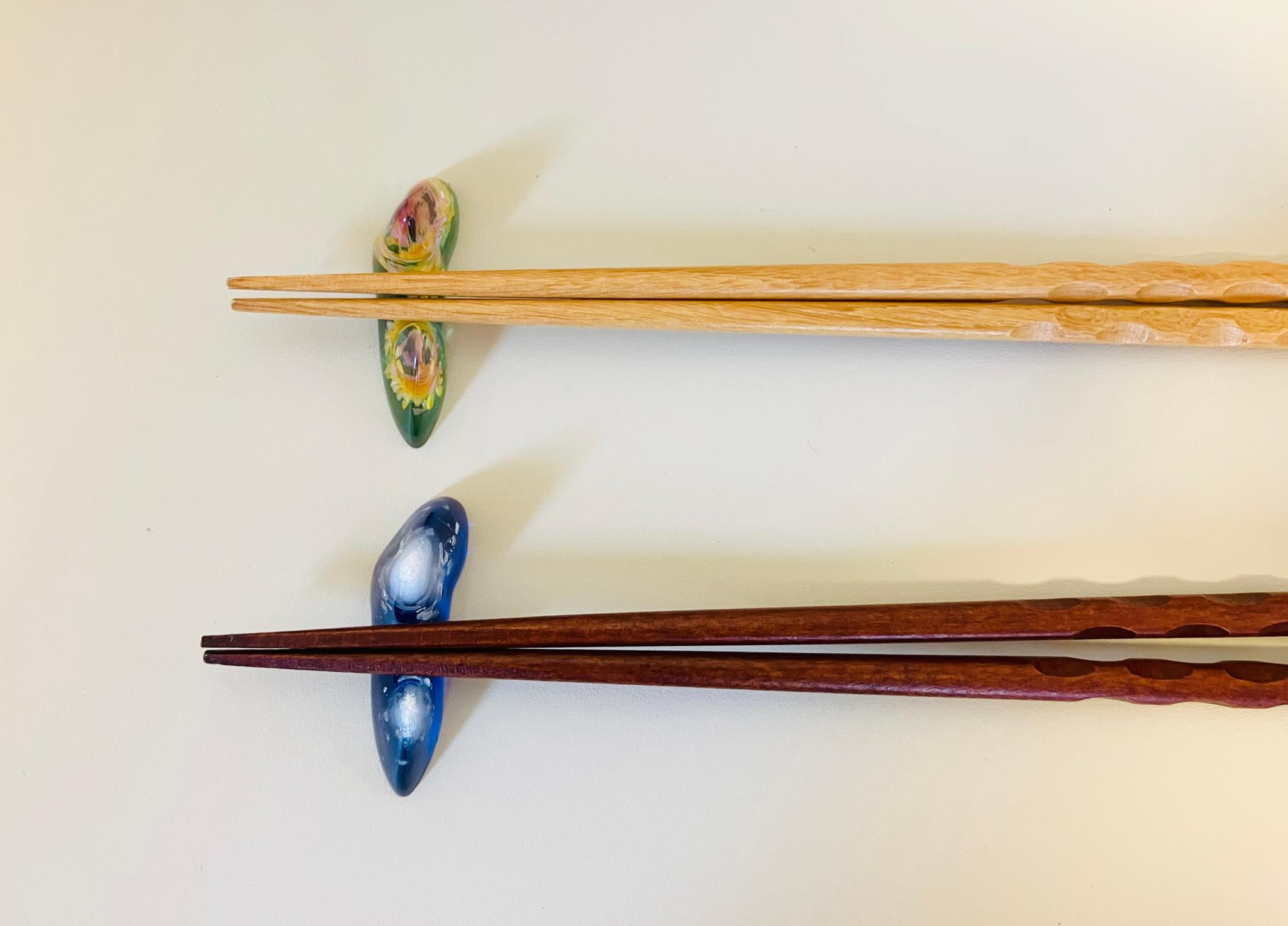 『福袋2026』山の箸置き　ペア（春と冬） | 4枚目