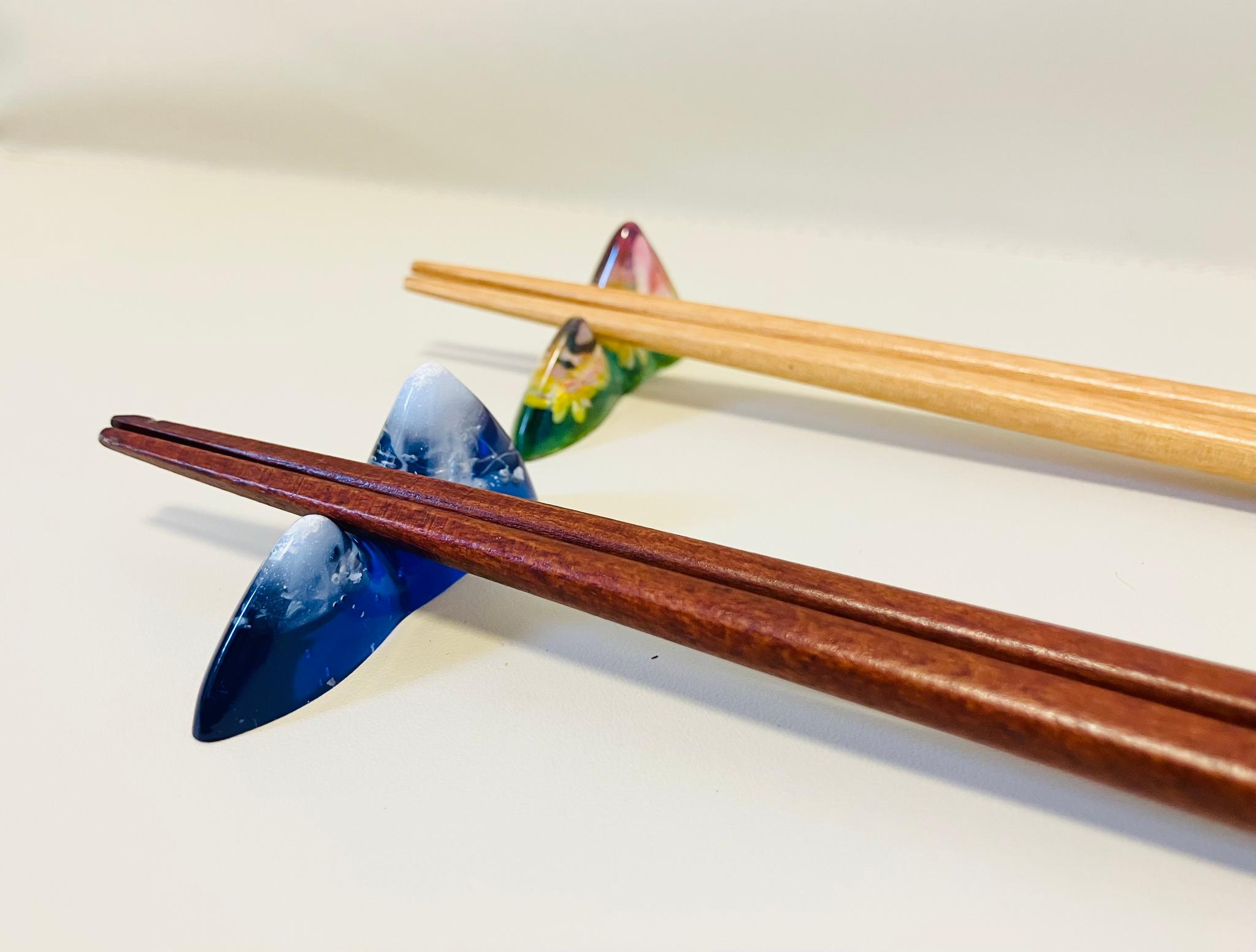 『福袋2026』山の箸置き　ペア（春と冬） | 5枚目