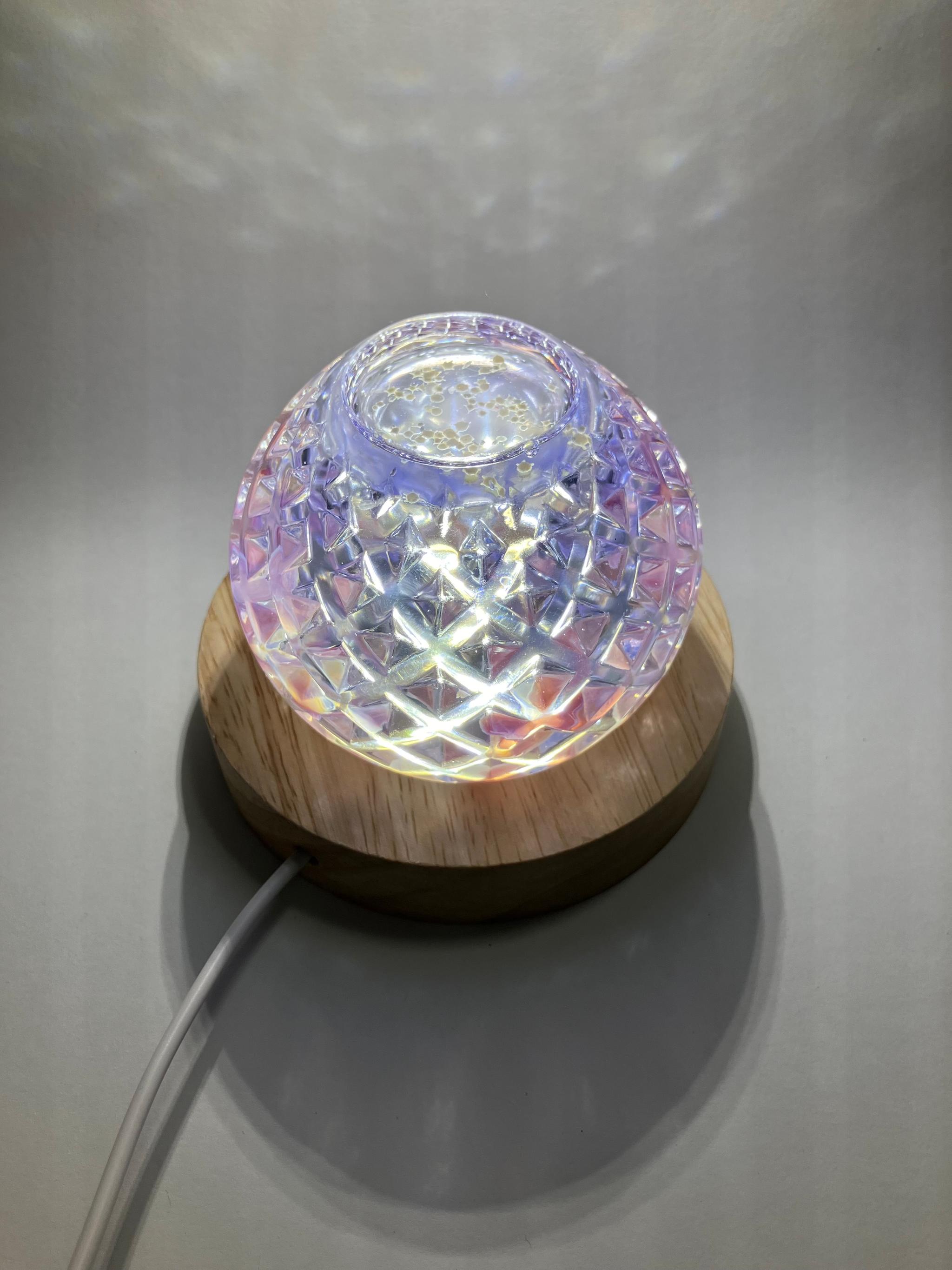 幻想的なクラゲのランタン（薄紫） | 2枚目