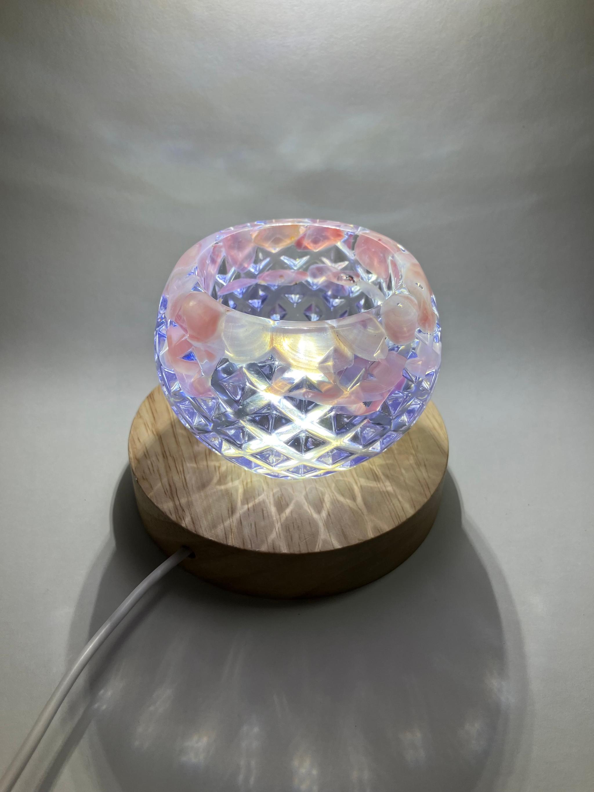 幻想的なクラゲのランタン（薄紫） | 4枚目