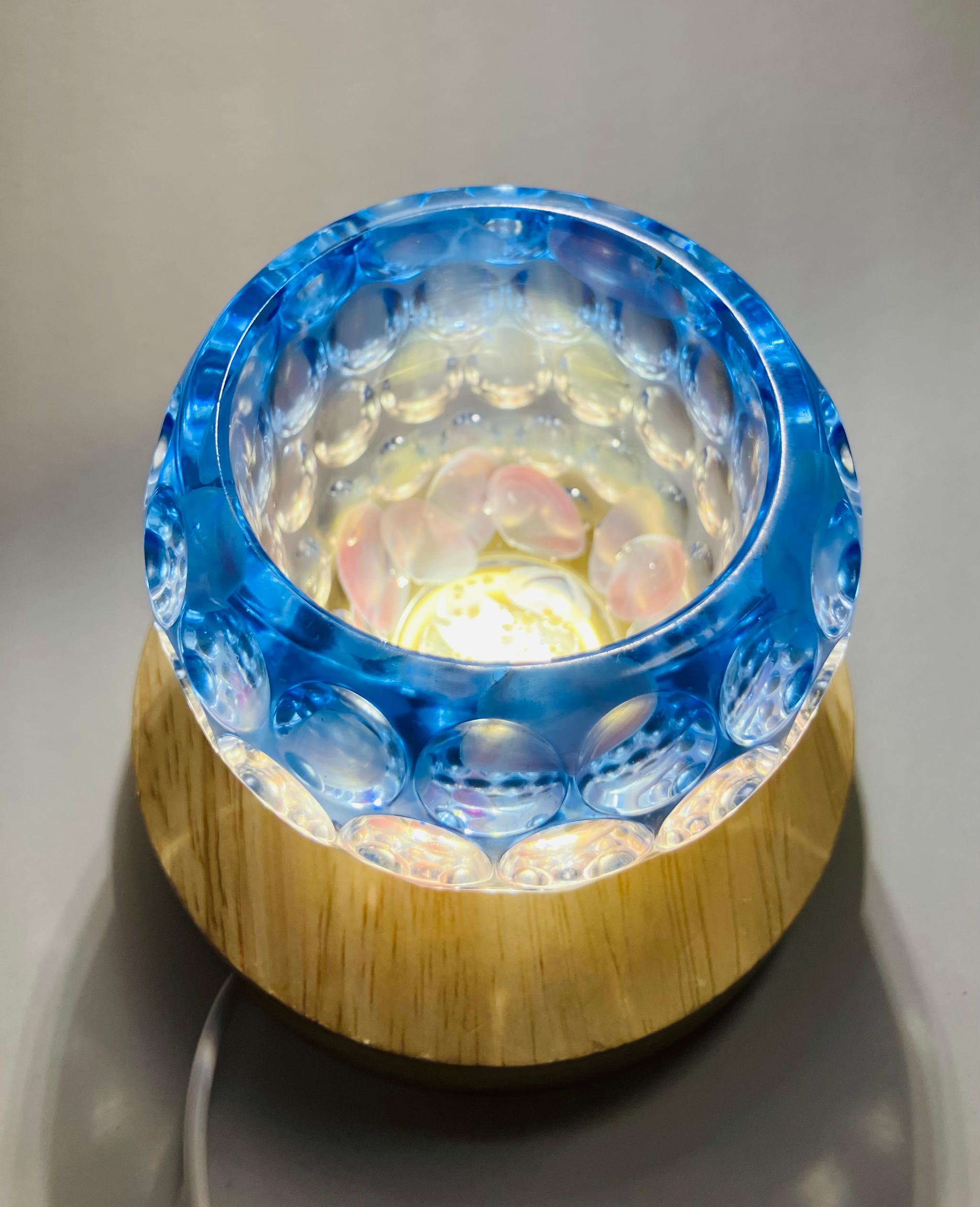 幻想的なクラゲのランタン（青） | 8枚目