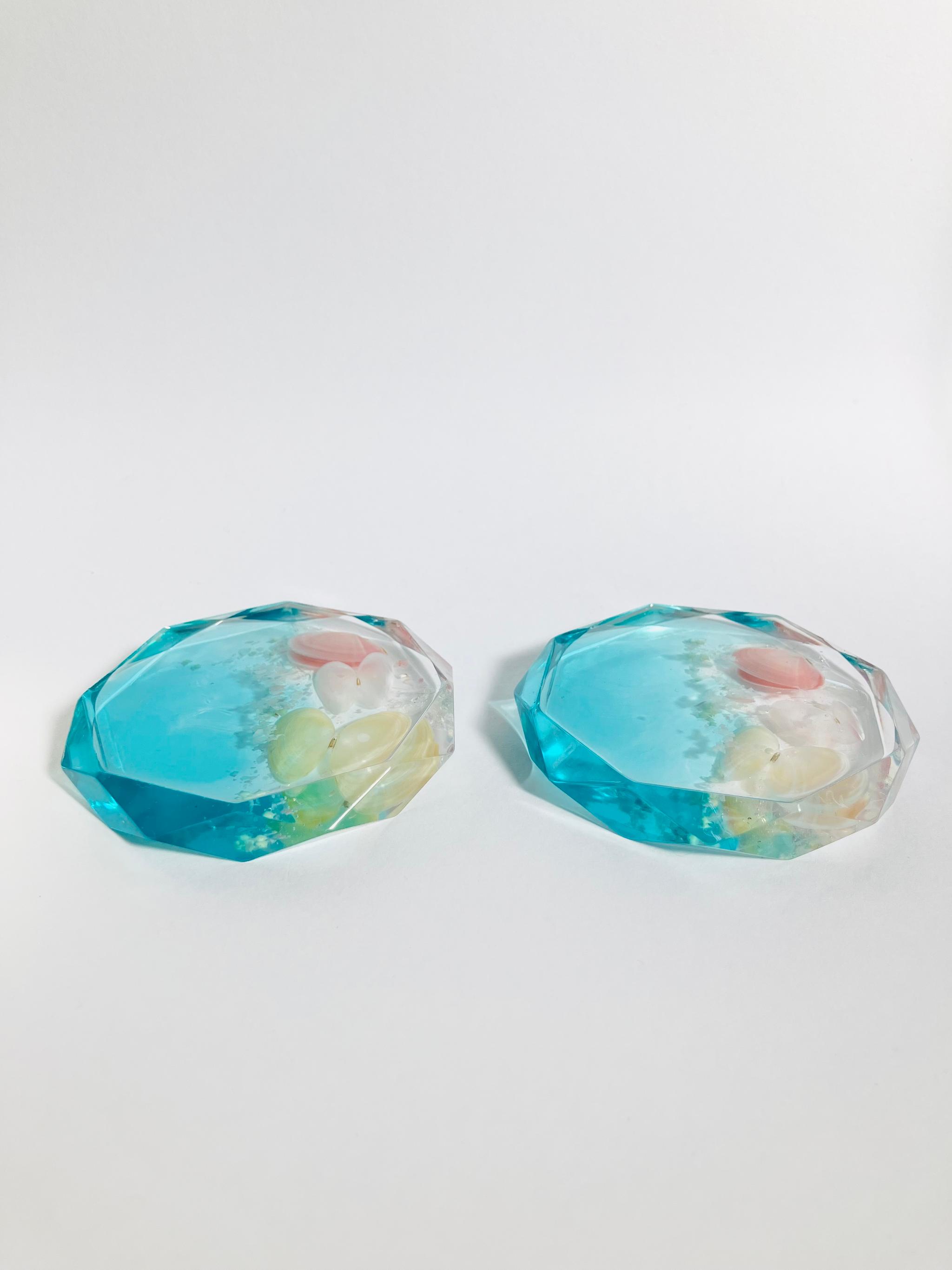 花咲く海の宝石〜マリンコースター ペア | 7枚目