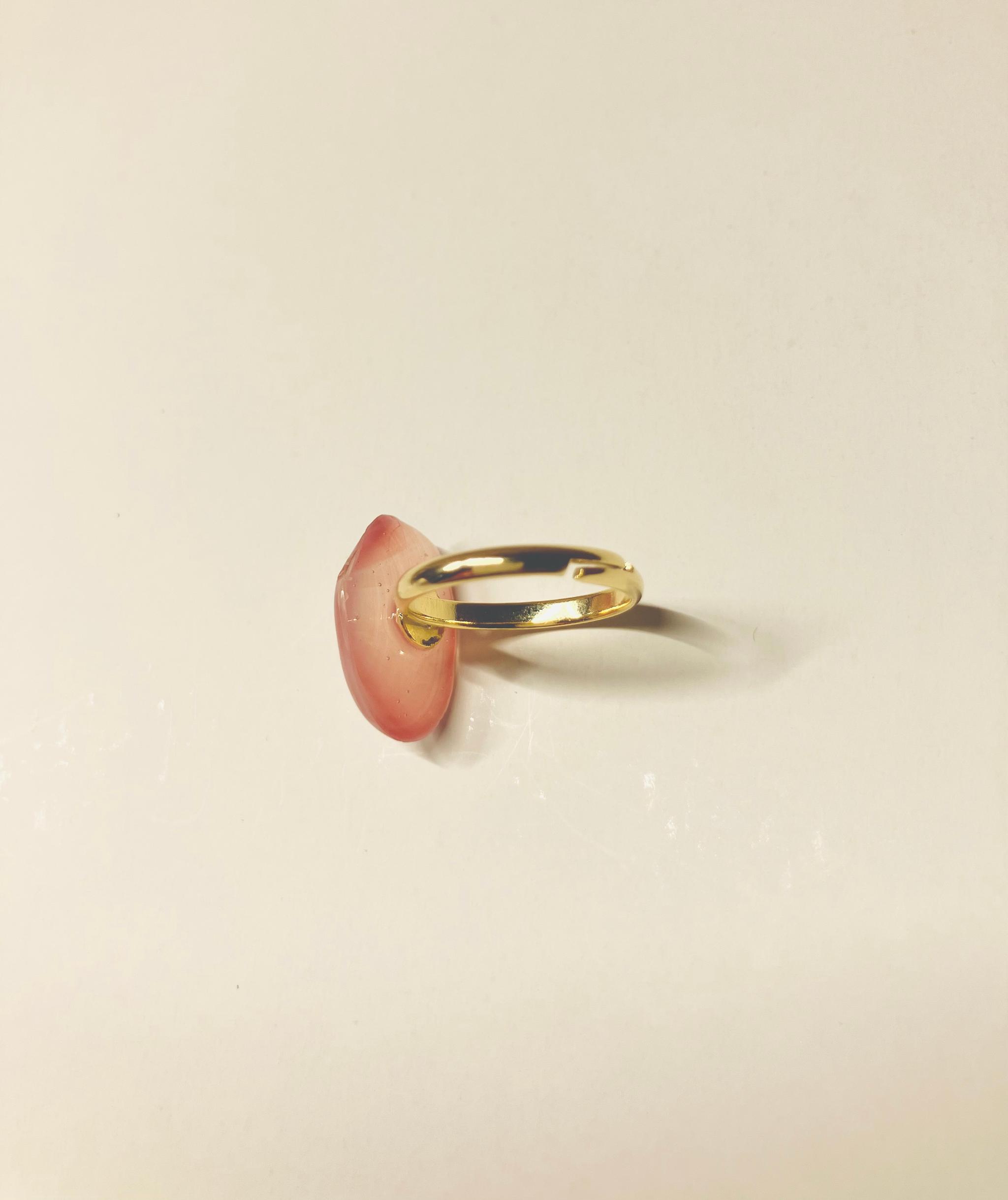 桜貝のピンキーリング | 2枚目