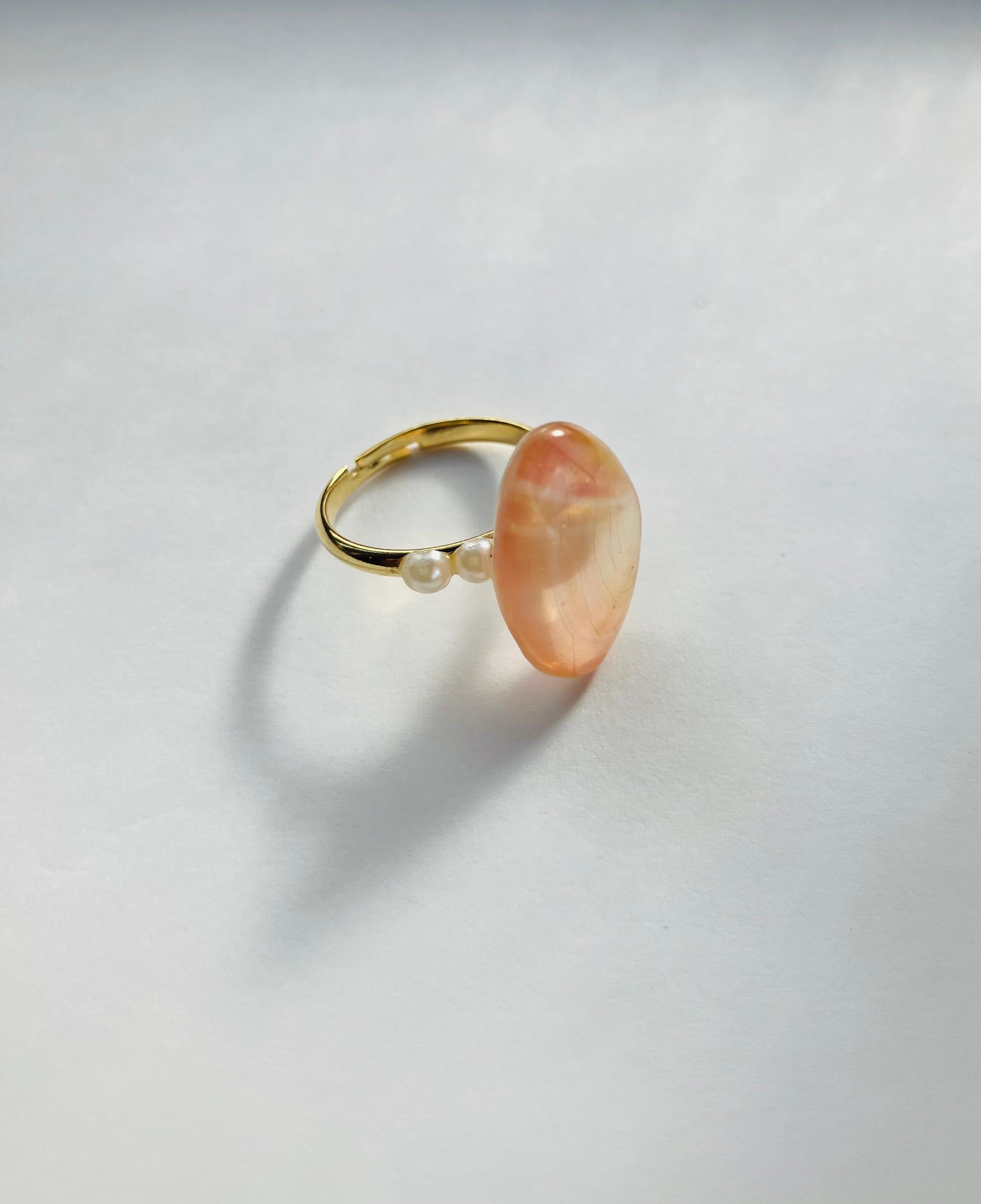 桜貝のピンキーリング | 2枚目