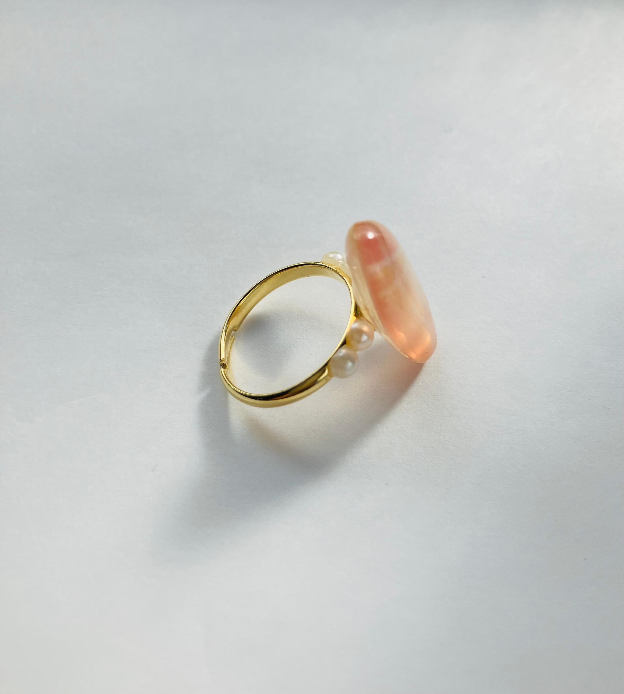 桜貝のピンキーリング | 5枚目