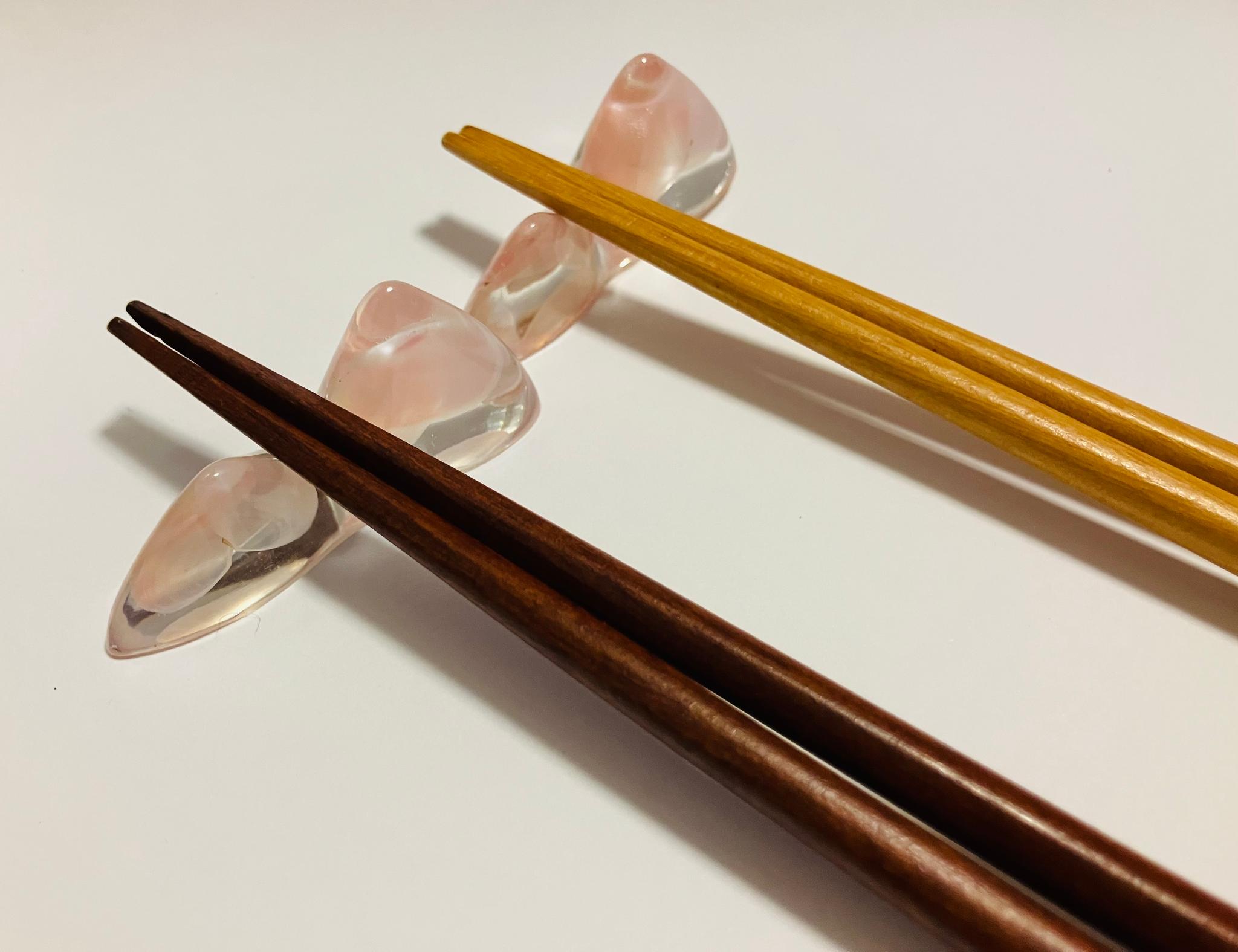 山の箸置き ペア(桜貝の春) | 5枚目